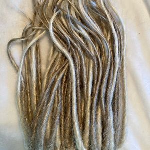 Dreadlocks Ponytail Hair Extension Blonde Mix